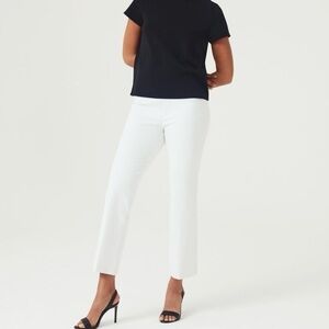 SPANX On the Go Kick Flare Pants in Classic White Size XL 20373R